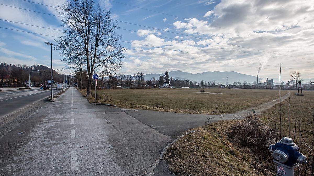 Das Containerdorf auf diesem Grundstück in St. Veit wurde nie gebaut