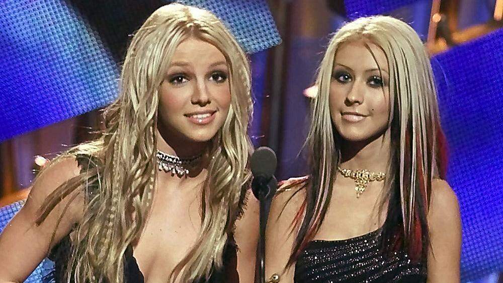 Ein Bild aus längst vergangenen Zeiten: Britney Spears und Christina Aguilera im Jahr 2000