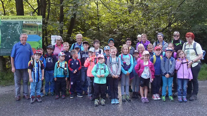 Die Brucker Kinder erkundeten mit den Naturfreunden das Weitental