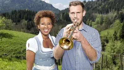 Arabella Kiesbauer und Bauer Sigi