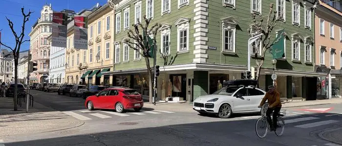 In der Klagenfurter Innenstadt waren Autos und Aufenthaltsplätze ein zentrales Thema