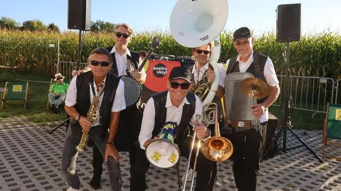 Die Soko Old Boys sorgten von der ersten Nummer weg für einen unterhaltsamen Jazzabend
