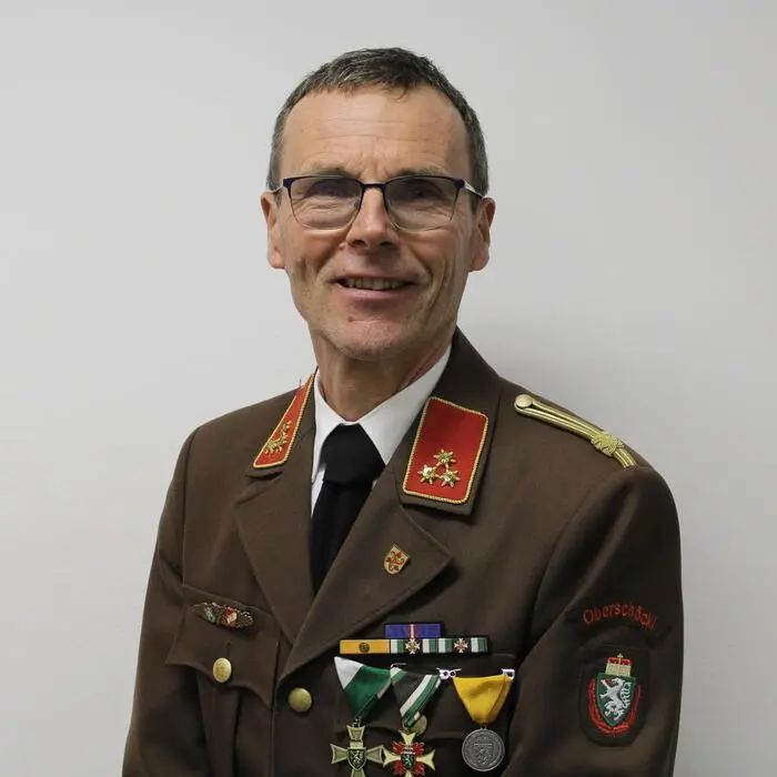 Kommandant Martin Anhofer von der Freiwilligen Feuerwehr Weinitzen-Oberschöckl