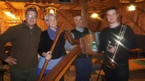 Patrick Lengdorfer, Barbara Brugger, Christian Brugger und Martin Weber