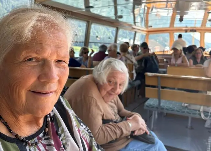 Die Bootsfahrt am Weißensee war ein weiterer Höhenpunkt der Reise