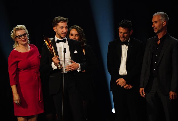 Naum Brusilovsky (Special Award) at the Nestroy Awards Ceremony