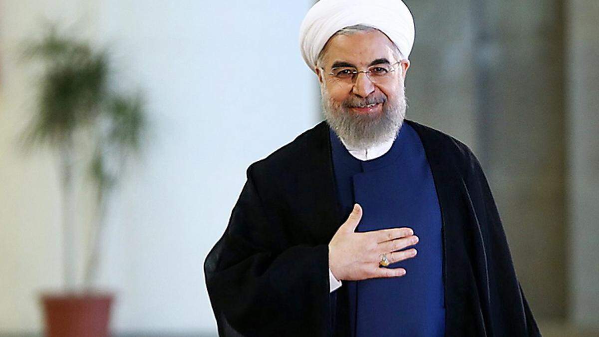 Präsident Hassan Rohani