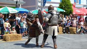 Beim Ritterfest in Bad Schwanberg werden Schaukämpfe für Begeisterung sorgen