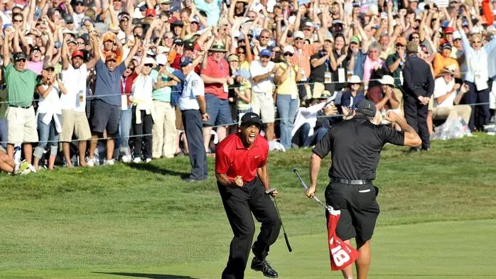 Tiger Woods hat in seiner Golf-Karriere nahezu alles gewonnen, was es zu gewinnen gibt. Allein 15 Mal gewann er ein Major - wie hier im Jahr 2008 die US Open. 
