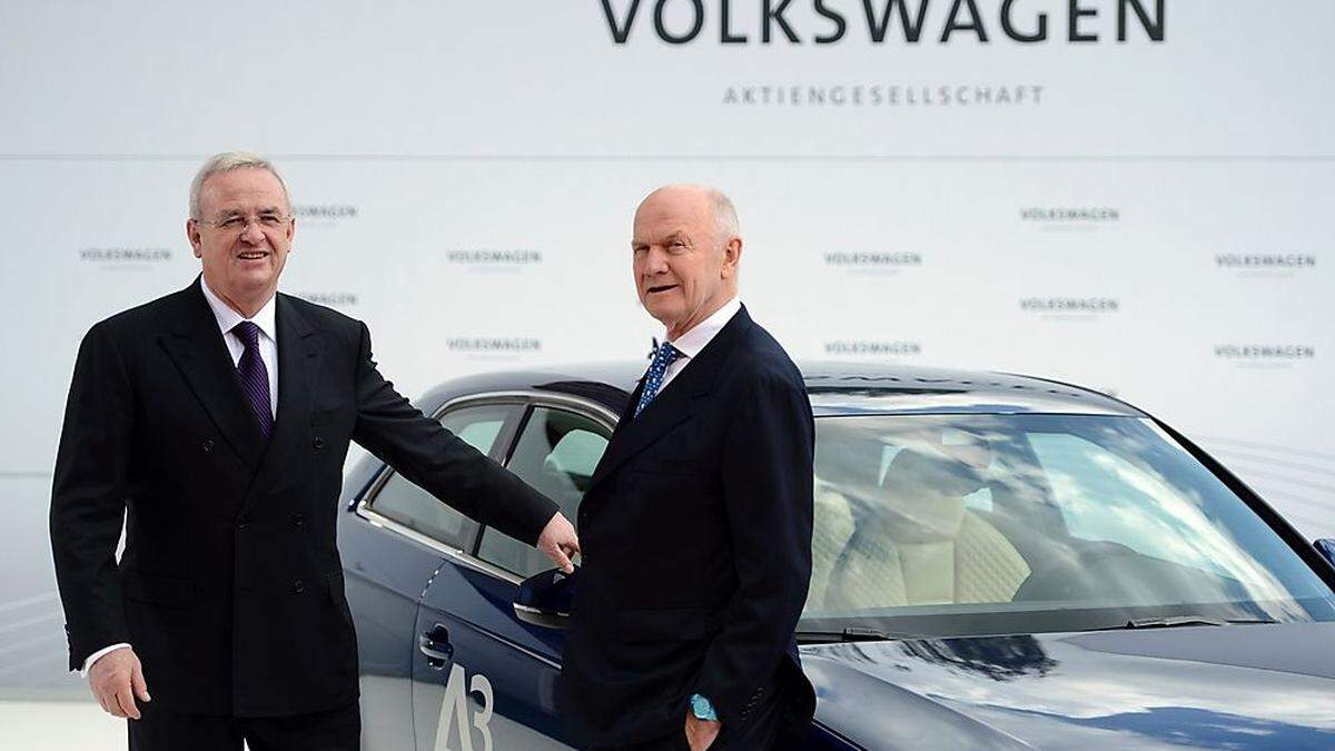 Bild aus 2012: VW-Ex-Boss Winterkorn und Ex-Aufsichtsratschef Piech
