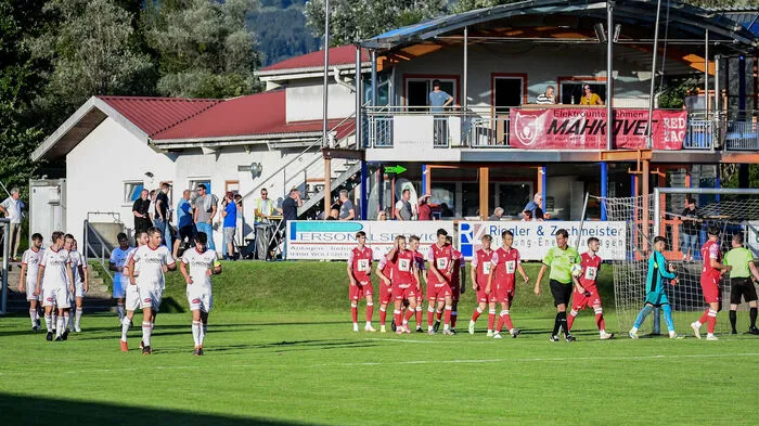 Die Kicker des SK St. Andrä gaben ihr Bestes. Dennoch mussten sie sich am Ende den Gästen aus dem Rosental 0:2 geschlagen geben.
