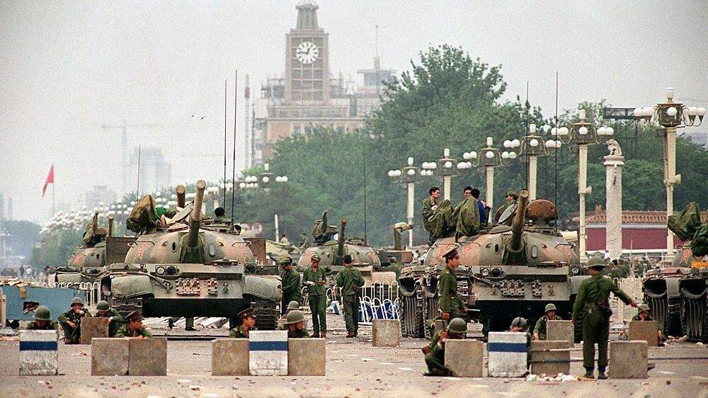 30. Jahrestag des blutigen Tiananmen-Massakers
