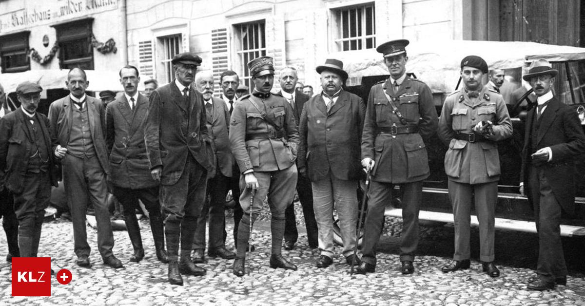 100 Jahre Vertrag von SaintGermain Wie der Vertrag die Steiermark zerriss