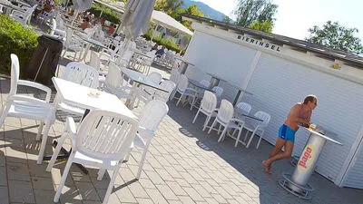 Die Bierinsel ist heuer bereits geschlossen