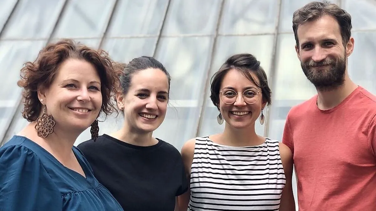 Birgitta Wetzl, Carmen Außerhuber, Nadine Reyhani und Martin Stampfl wollen die Chorszene beleben