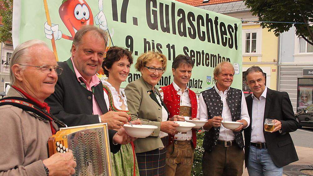 Das traditionelle Gulaschfest findet auch zum 17. Mal statt