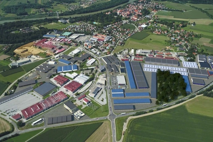 Das Gewerbegebiet Ormož