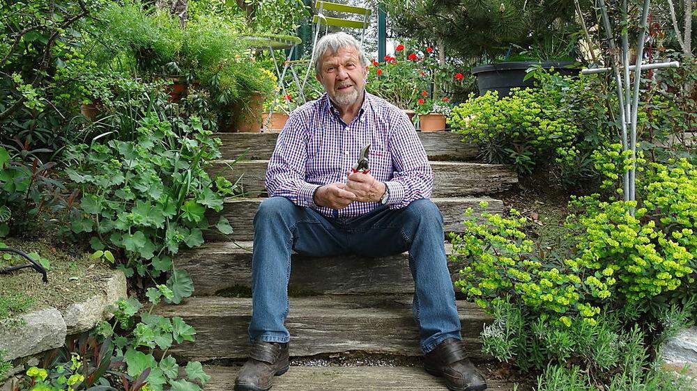 Beantwortet Fragen rund um den Garten: Hans Höfler