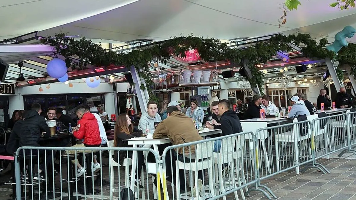 In Velden lief die Eröffnung der Gastronomiebetriebe in kontrolliertem Rahmen 