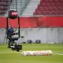 ABD0210_20200529 - KLAGENFURT - ÖSTERREICH: Die Spidercam vor der Uniqa ÖFB Cup-Final-Begegnung zwischen FC Red Bull Salzburg und SC Austria Lustenau am Freitag, 29. Mai 2020, in Klagenfurt. - FOTO: APA/ERWIN SCHERIAU