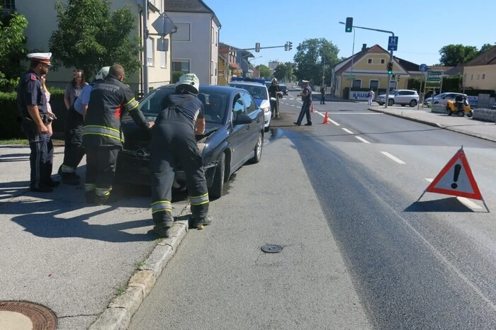Auch die Polizei und die Straßenmeisterei waren im Einsatz.