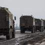 Russische Militärkonvois müssen hunderte Kilometer zurücklegen
