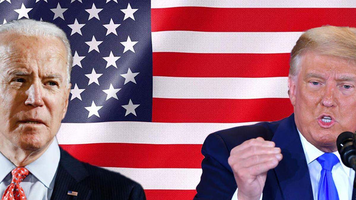 Joe Biden gegen Donald Trump - wer wird der nächste Präsident der USA