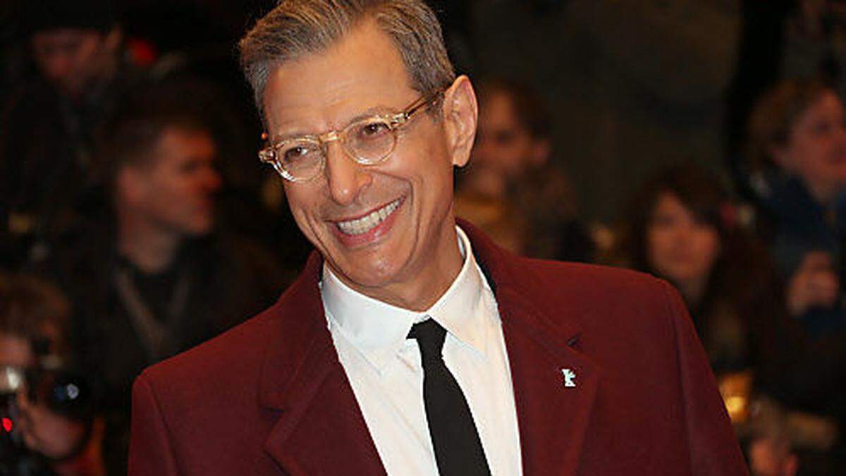 Der Schauspieler Jeff Goldblum