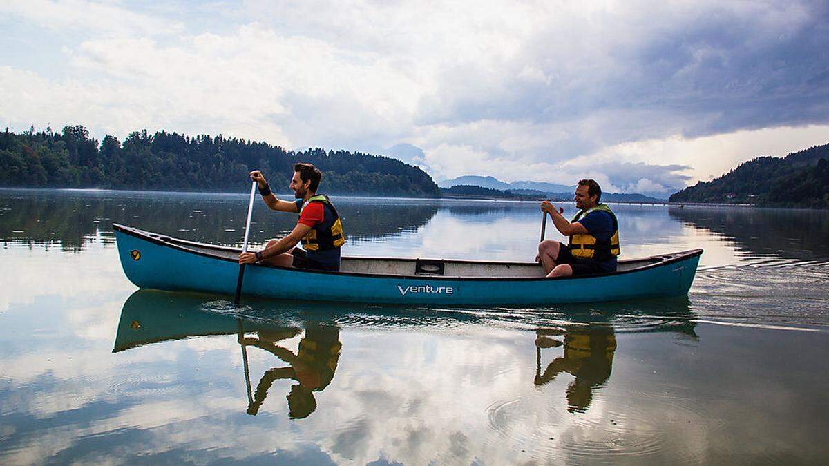 Die Ruhe am Völkermarkter Stausee ist magisch