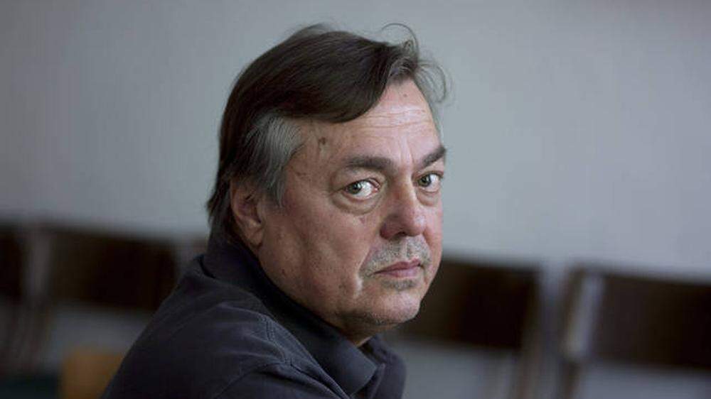 Der slowenische Schriftsteller Drago Jančar 