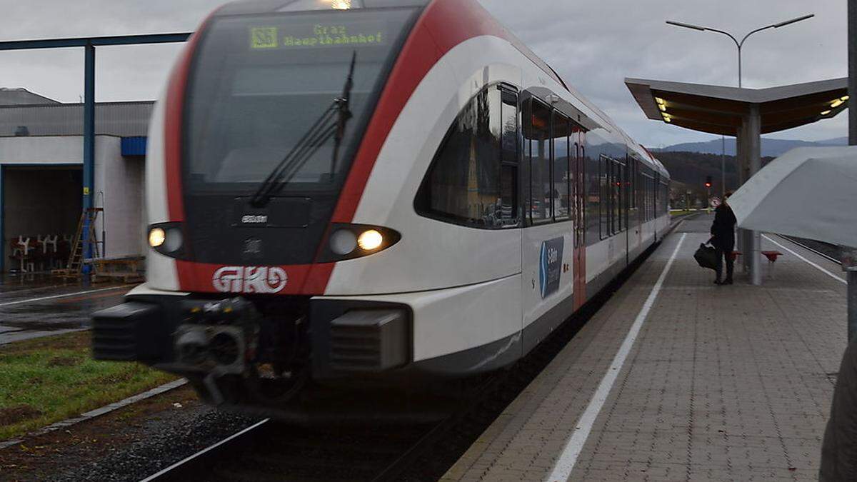 Die GKB ist die passagierstärkste steirische Regionalbahn