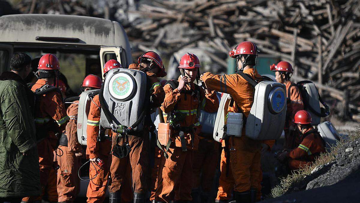 Rettungseinsatz für Verschüttete