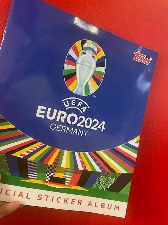 Das offizielle Stickeralbum der Euro 2024 produziert nun Topps