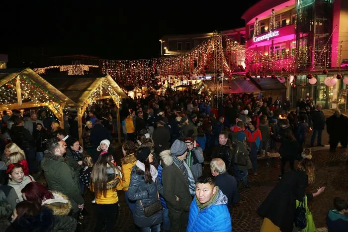 Krampusumzug in Velden am Wörthersee am Karawankenplatz und am Seecorso