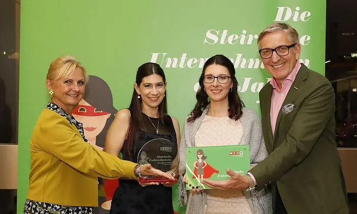 Gabriele Lechner, Dagmar Ajtic, Esther Lang und Josef Herk