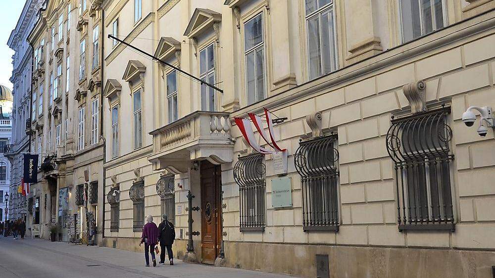 Das Innenministerium in Wien 