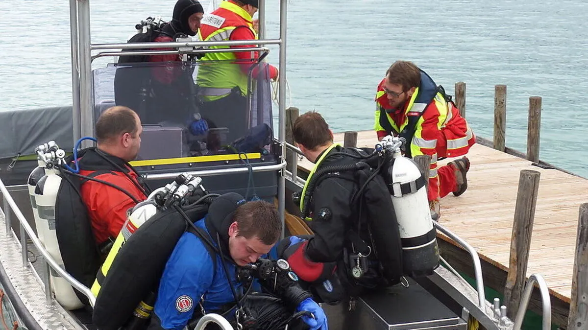 Vermisster 44-Jähriger wurde von Tauchern tot gefunden