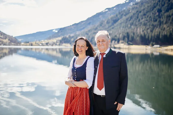 Siegfried Palle mit Gattin Erika