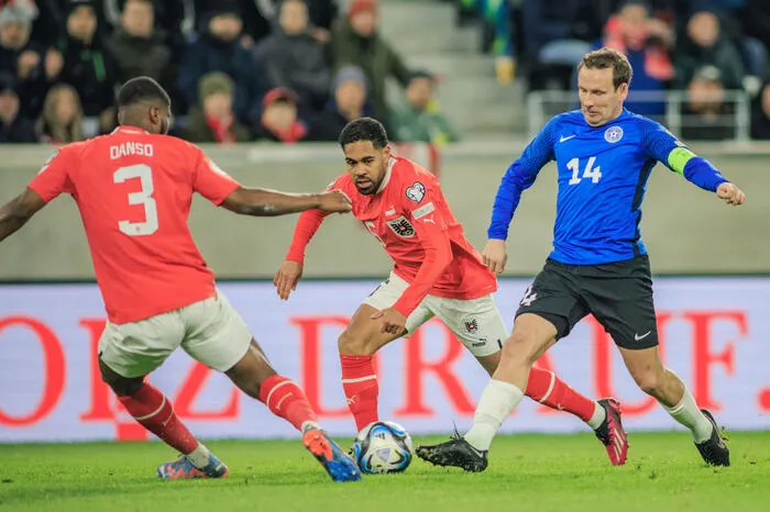 Phillipp Mwene: 2 Der Außenverteidiger konnte sich gegen gut organisierte Esten nur viel zu selten in die Offensivbemühungen einschalten. Nach hinten ließ er aus dem Spiel heraus nichts zu.