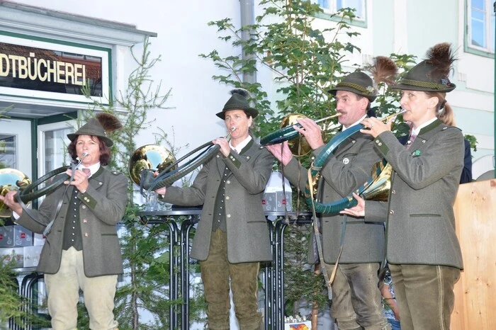 Die Jagdhornbläsergruppe wurde vor 40 Jahren gegründet.