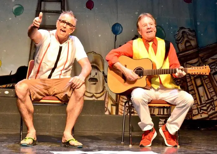 faschingssitzung hermagor, franz wiedenig, sepp mulle