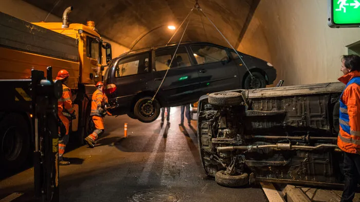 Am Montag war die Südautobahn beim Teilabschnitt Griffen am Abend für mehrere Stunden gesperrt.