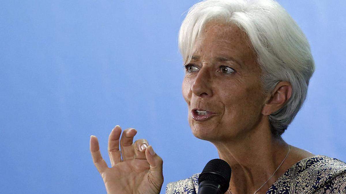 IWF-Chefin Christine Lagarde