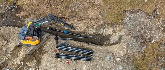 Baustellenvisite am Ankogel: Die Bergbahnen informierten Gesellschafter und Unterstützer über aktuelle Projekte