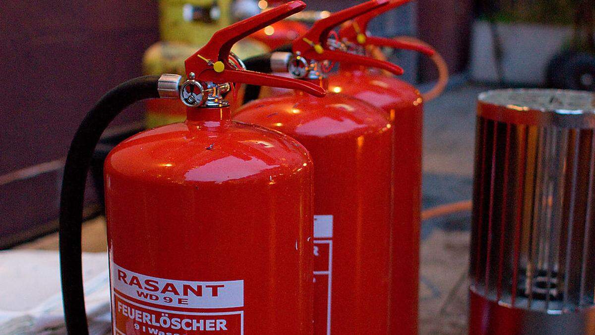 Die Hausbesitzerin konnte den Brand selbst löschen 