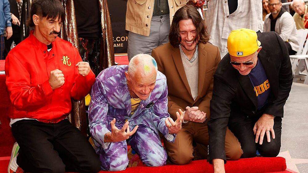 Ereignisreiche Woche für die Red Hot Chili Peppers: Neues Album und Verewigung auf dem Walk Of Fame in Hollywood