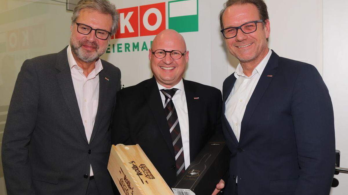 Karl Heinz Dernoscheg, Peter Sükar und Andreas Herz