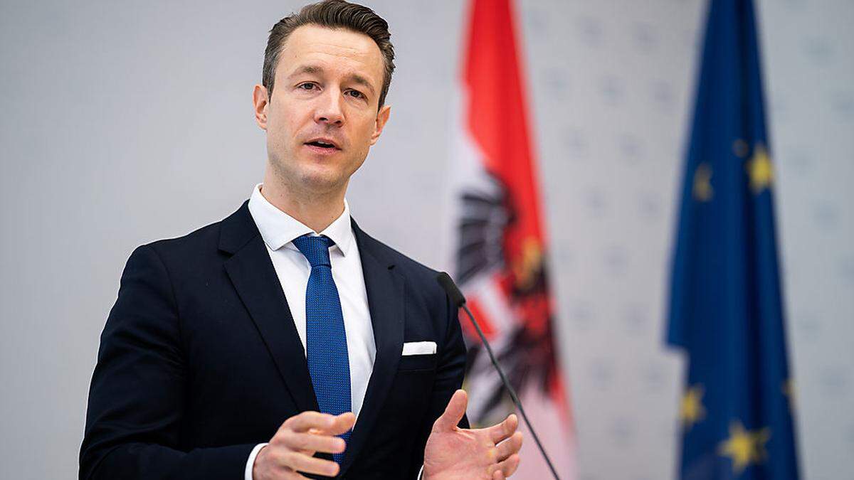 Finanzminister Gernot Blümel (ÖVP)