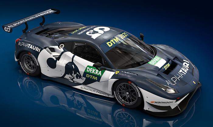 DTM-Ferrari von Alex Albon