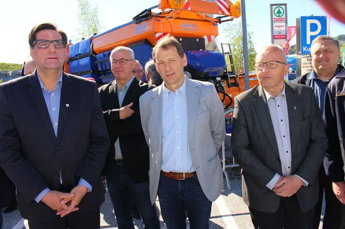 Höhepunkt war die Menschenrettung mit dem Hubschrauber der Flugpolizei und der Einsatzübung nach einem schweren Verkehrsunfall.